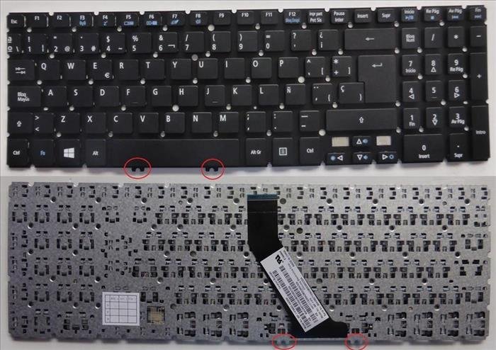 Teclado Acer Aspire V5-531 551 571 M3 M5-581 Esp