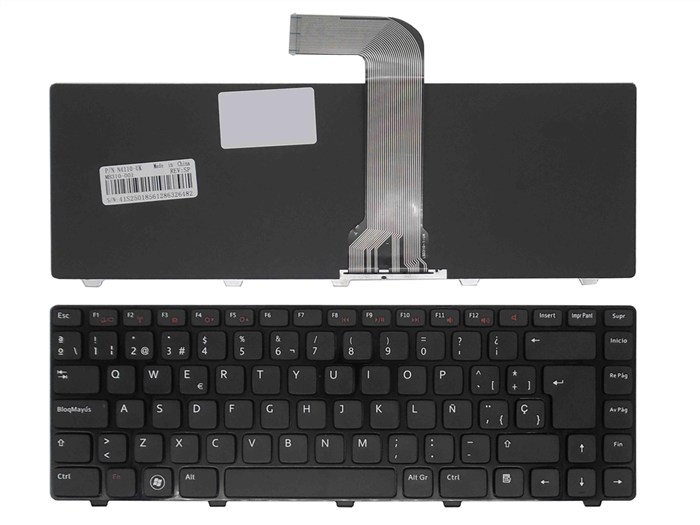 Teclado Dell M4050 M4040 M5050 N4110 N5050 Esp