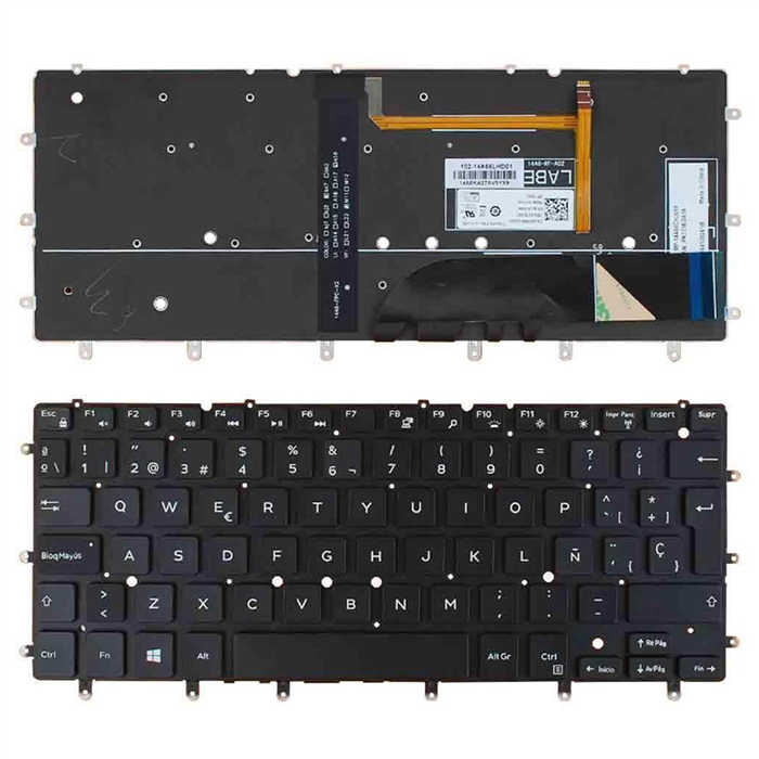 Teclado Dell 7347 7348 XPS 13-9343 13-9350 Esp