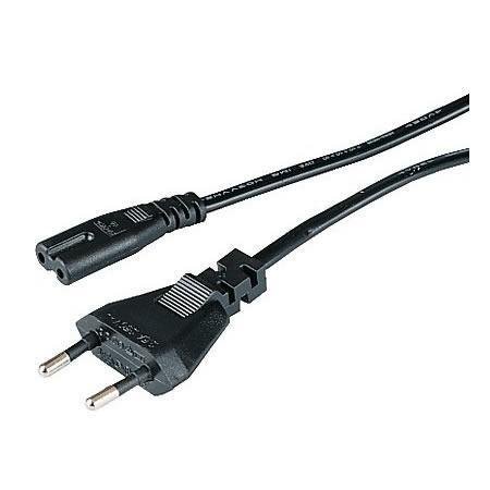 Cable AC Euro tipo ocho 8 OEM