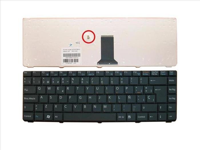 Teclado Sony PCG-7141L PCG-7142L VGN-NR Esp