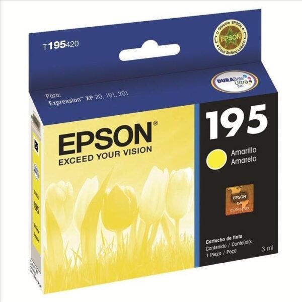 Cartucho Original EPSON 195 Amarillo T195420