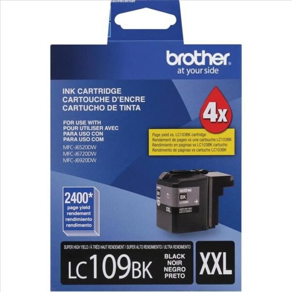 Cartucho Original Brother LC109BK XXL Negro