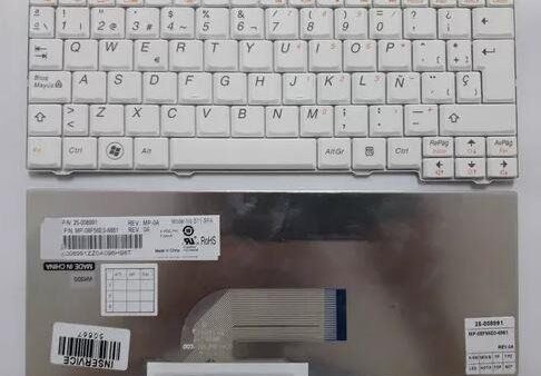 Teclado Lenovo S10-2 S10-2C S10-3C S11 Esp blanco