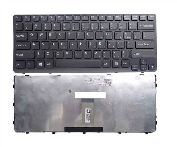 Teclado Sony SVE14 SVE141 SVE1411 Ing US negro