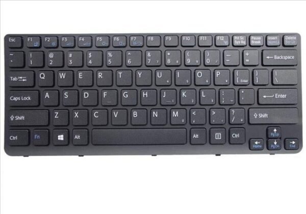 Teclado Sony SVE14 SVE141 SVE1411 Ing US negro - Imagen 2