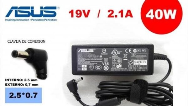 Cargador Asus  40W 19V 2.10A 2.5*0.7