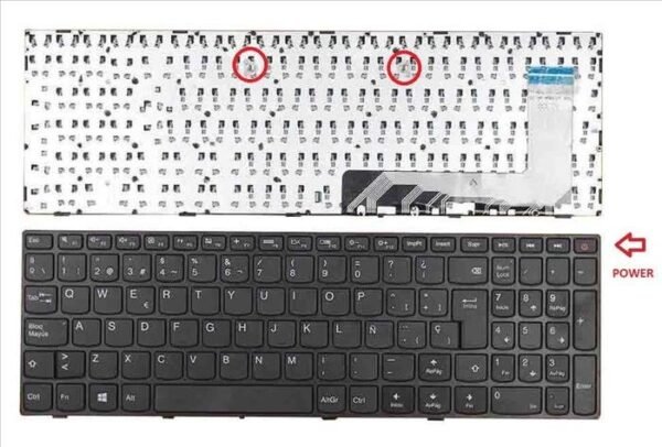 Teclado Lenovo IdeaPad 110-15ISK 110-17IKB Esp - Imagen 2
