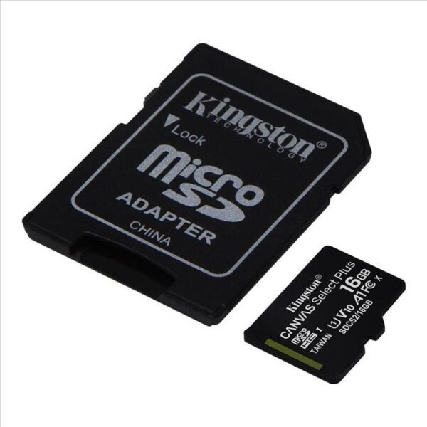 Micro SD  16 GB C-10 Kingston Canvas Select Plus - Imagen 3