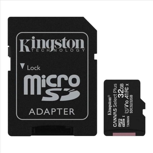 Micro SD  32 GB C-10 Kingston Canvas Select Plus - Imagen 2