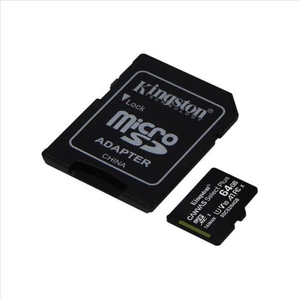 Micro SD  64 GB C-10 Kingston Canvas Select Plus - Imagen 3