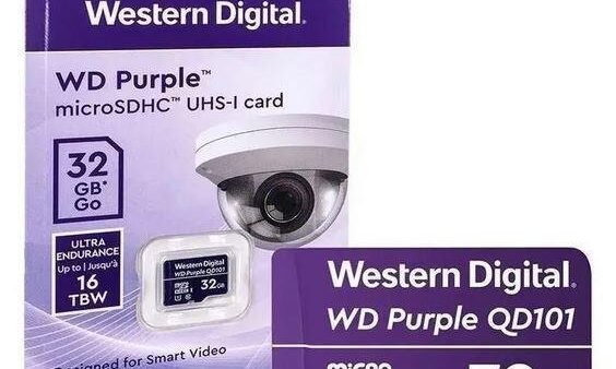 Micro SD WD Western Digital Purple 32gb UHS-I