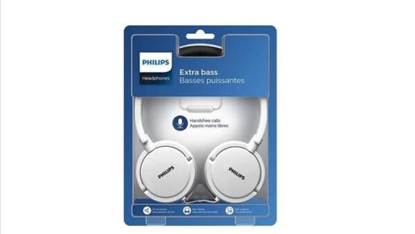 Vincha Philips On Ear SHL5005WT/00 c/mic blanco