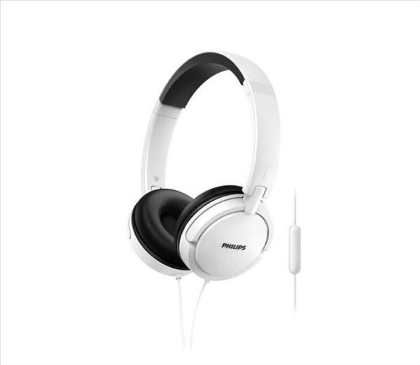 Vincha Philips On Ear SHL5005WT/00 c/mic blanco - Imagen 2