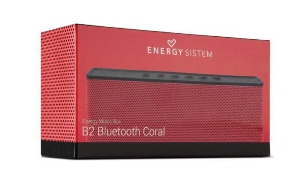 Parlante Energy System BT B2 Coral Rojo