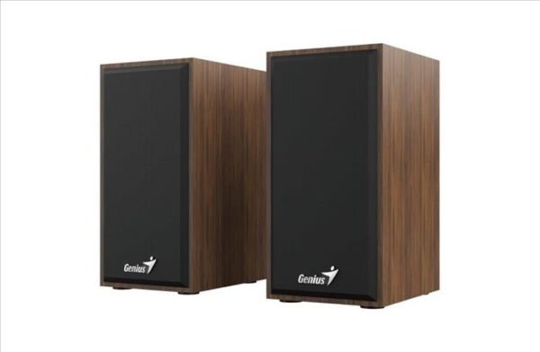 Parlante Genius SP-HF180 6W USB Madera Marrón - Imagen 2