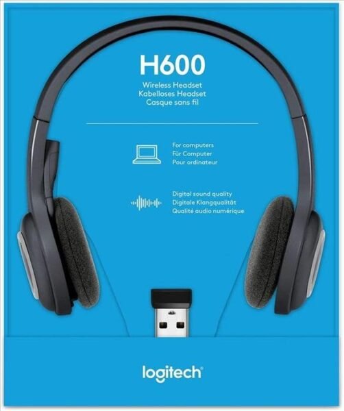 Vincha Logitech H600 Inalambrico c/ micrófono