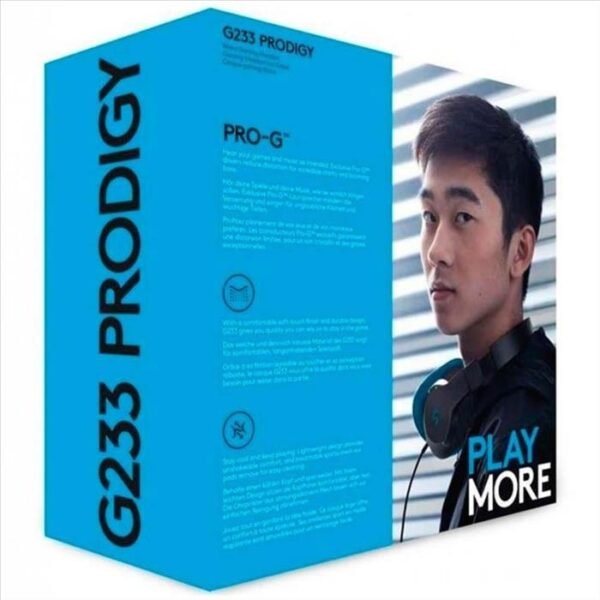 Auricular Vincha Logitech G233 Gaming Prodigy - Imagen 7