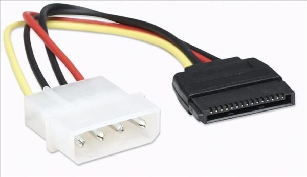 Cable SATA MOLEX alimentacion Manhattan - Imagen 2