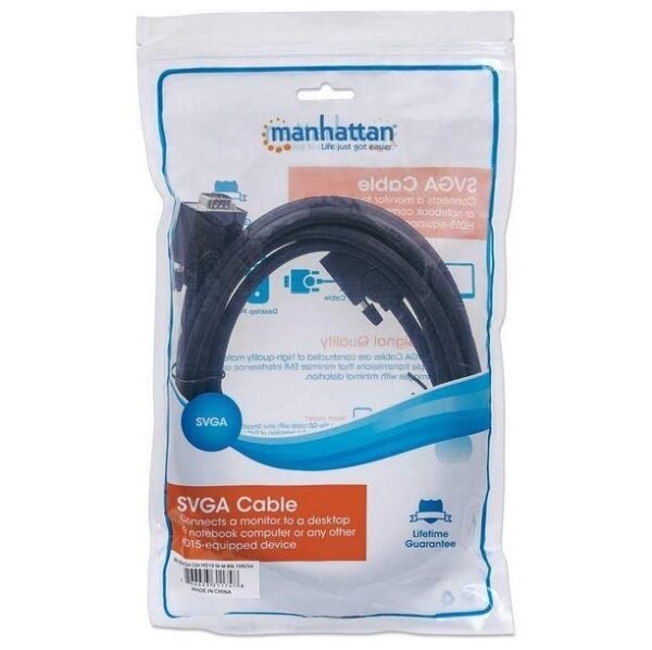 Cable VGA Manhattan M / M blindado 3.0 mt - Imagen 5
