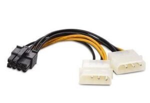 Cable MOLEX alimentacion a 8 pines