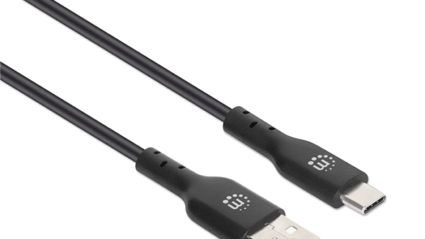 Cable USB C a USB A M / M 2.0 mt Manhattan