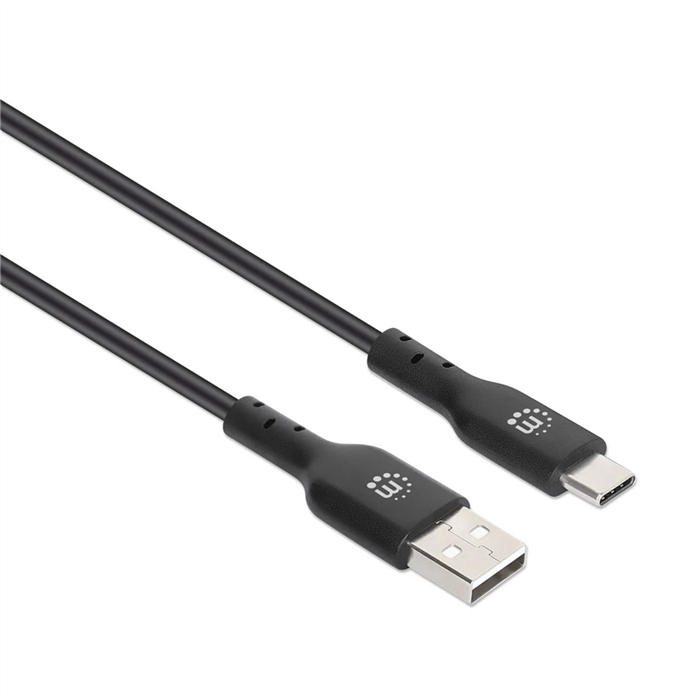 Cable USB C a USB A M / M 2.0 mt Manhattan