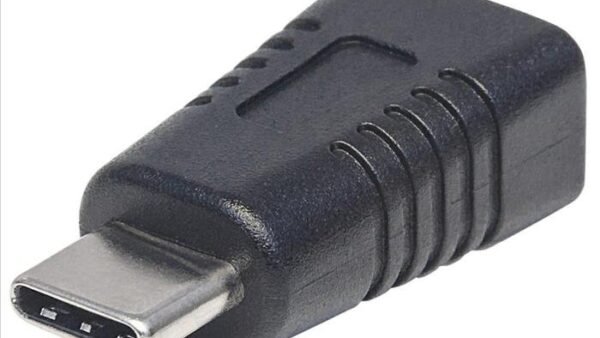 Adaptador USB C macho a Micro B hembra Manhattan