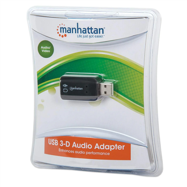 Conversor USB a Audio Manhattan - Imagen 2