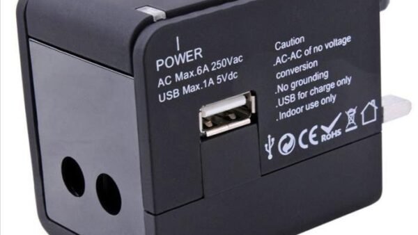 Adaptador de corriente universal Cliptec 170 c/USB