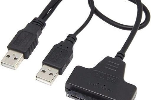 Cable adaptador disco SATA 2.5″ a USB 2.0