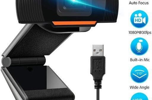 Camara Web auto focusing c/ mic FHD 1080p
