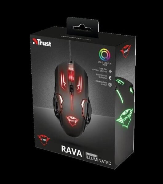 Mouse Trust GXT108 Gaming Rava 22090 Inalámbrico