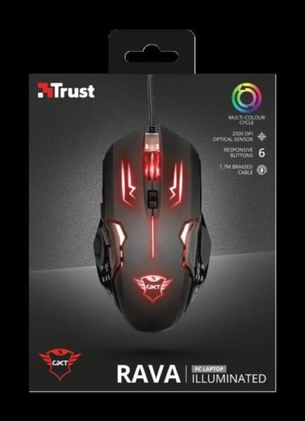 Mouse Trust GXT108 Gaming Rava 22090 Inalámbrico - Imagen 2