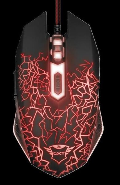 Mouse Trust GXT105 Gaming Izza 21683 USB Iluminado - Imagen 4