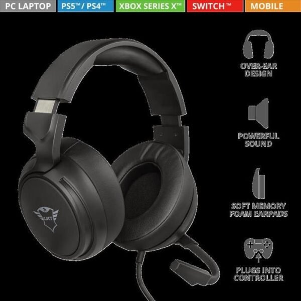 Vincha Trust Gaming GXT 433 Pylo - Imagen 3