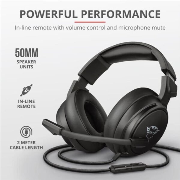 Vincha Trust Gaming GXT 433 Pylo - Imagen 8