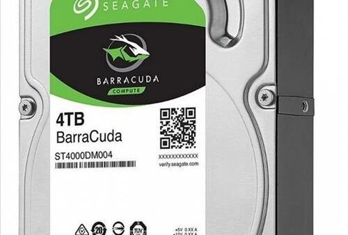 Disco 3.5″ 4TB Seagate Barracuda 5400 rpm