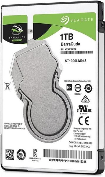 Disco 2.5" 1 Tb Seagate Barracuda 5400 rpm