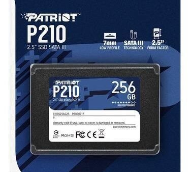 SSD 256 GB Patriot P210 P210S256G25