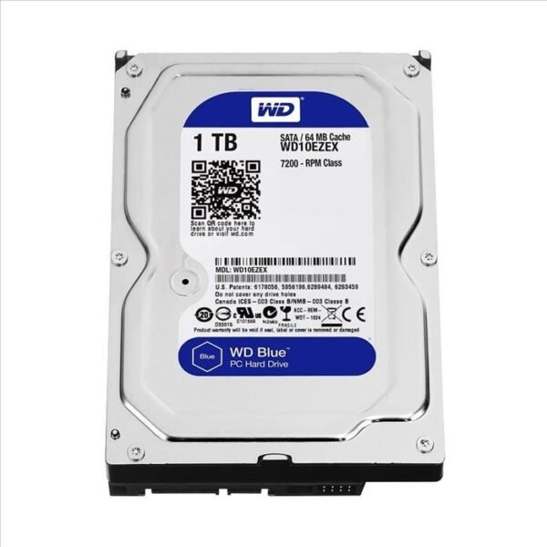 Disco 3.5" 1TB WD Blue 7200 rpm