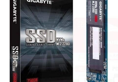 SSD 256 GB GIGABYTE M.2 NVMe PCIe