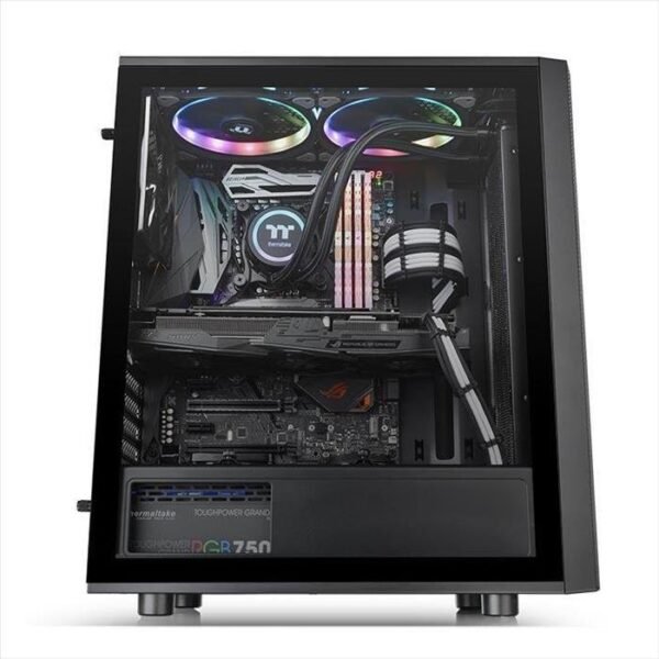 Gabinete Thermaltake Versa J25 Tempered Glass RGB - Imagen 4