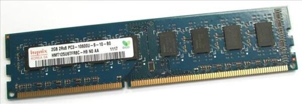 Memoria DDR3  2GB 1600 Mhz PC3-12800U REF