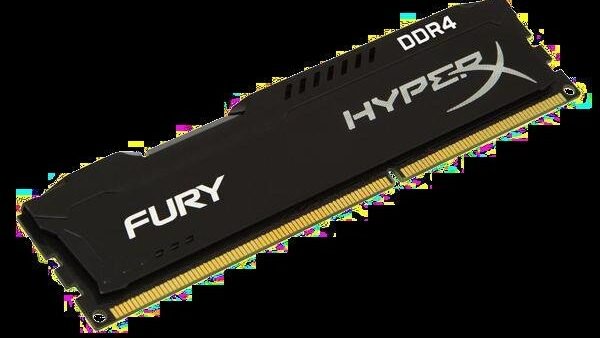 Memoria DDR4  4GB 3200Mhz HyperX Fury negro