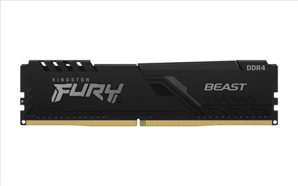 Memoria DDR4  8GB 3200Mhz HyperX Fury Beast negro - Imagen 2
