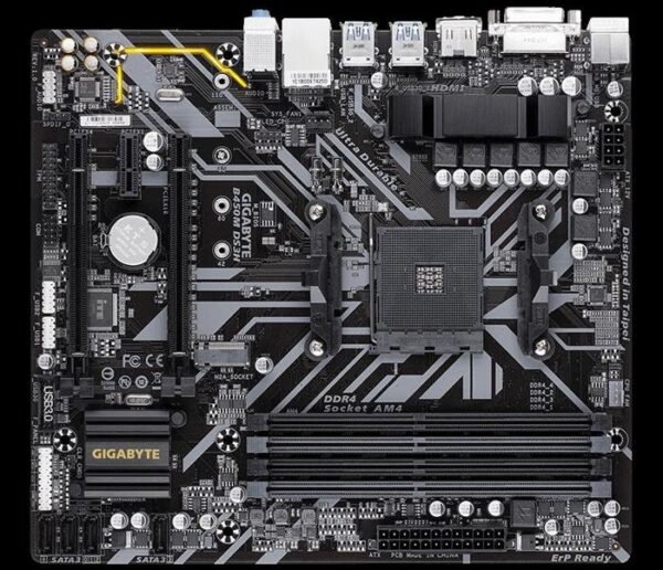 Mother Gigabyte B450M DS3H (S-AM4) - Imagen 2