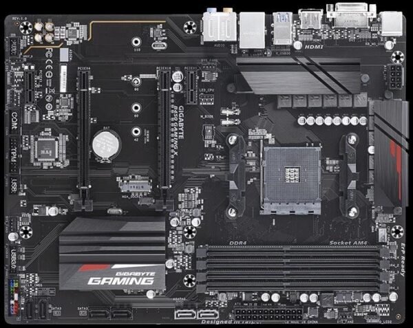 Mother Gigabyte B450M Gaming X rev. 1.x (S-AM4) - Imagen 2