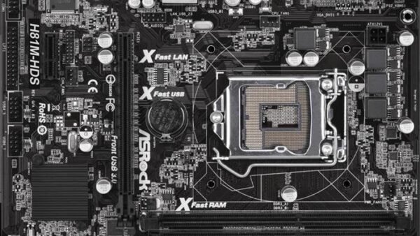Mother Asrock H81M-HDS Chip H81 S-1150 REF