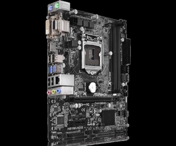 Mother Asrock H81M-HDS Chip H81 S-1150 REF - Imagen 3